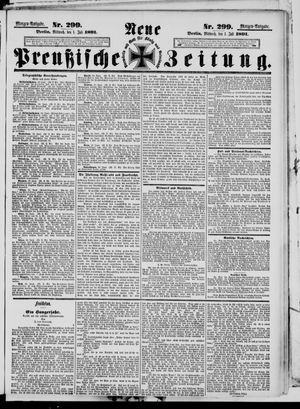 Neue preußische Zeitung vom 01.07.1891