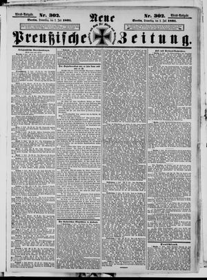 Neue preußische Zeitung vom 02.07.1891