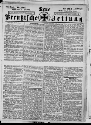 Neue preußische Zeitung vom 03.07.1891