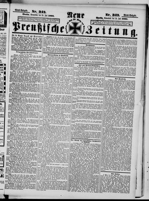 Neue preußische Zeitung vom 25.07.1891