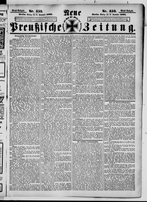 Neue preußische Zeitung vom 28.09.1891
