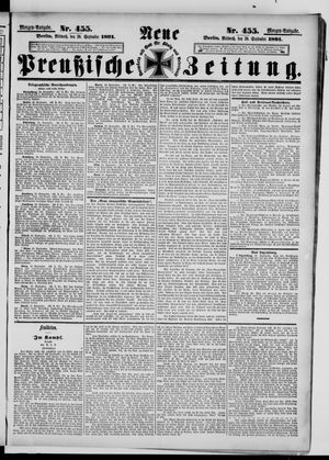 Neue preußische Zeitung vom 30.09.1891