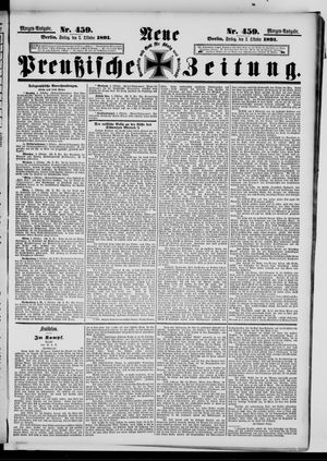 Neue preußische Zeitung on Oct 2, 1891