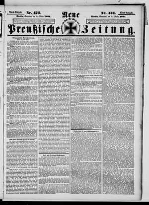 Neue preußische Zeitung vom 10.10.1891