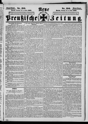 Neue preußische Zeitung vom 15.10.1891