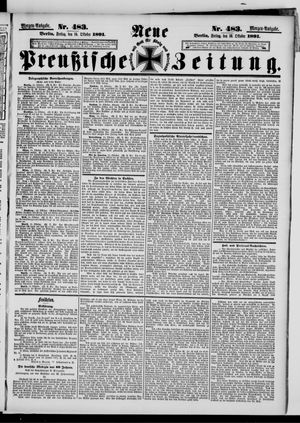 Neue preußische Zeitung vom 16.10.1891