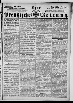 Neue preußische Zeitung vom 23.10.1891