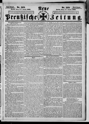 Neue preußische Zeitung vom 02.11.1891