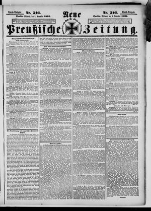 Neue preußische Zeitung vom 04.11.1891