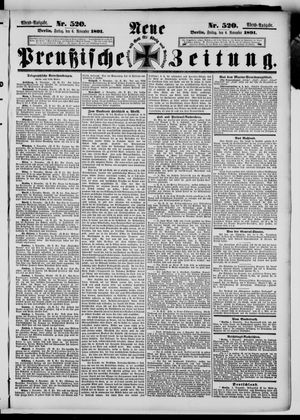 Neue preußische Zeitung vom 06.11.1891