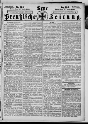 Neue preußische Zeitung vom 09.11.1891