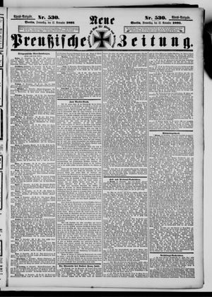Neue preußische Zeitung vom 12.11.1891