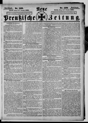 Neue preußische Zeitung vom 13.11.1891
