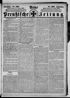 Neue preußische Zeitung vom 14.11.1891
