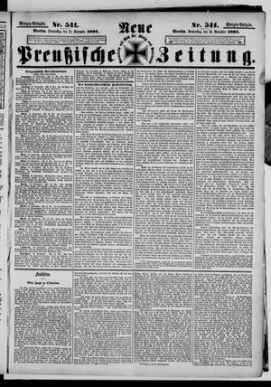 Neue preußische Zeitung vom 19.11.1891