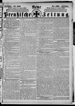 Neue preußische Zeitung vom 19.11.1891
