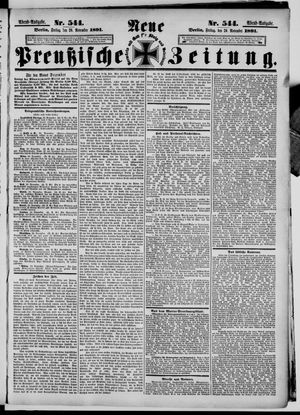 Neue preußische Zeitung vom 20.11.1891