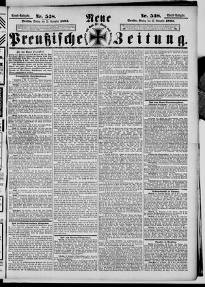 Neue preußische Zeitung vom 23.11.1891