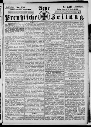 Neue preußische Zeitung vom 24.11.1891