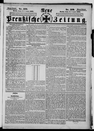 Neue preußische Zeitung vom 08.12.1891