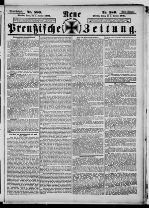 Neue preußische Zeitung vom 11.12.1891