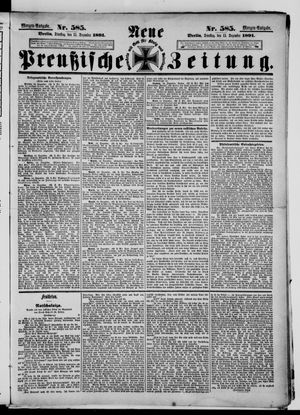 Neue preußische Zeitung vom 15.12.1891
