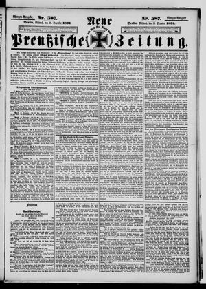 Neue preußische Zeitung vom 16.12.1891