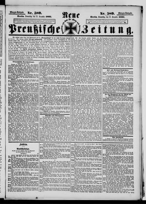 Neue preußische Zeitung vom 17.12.1891