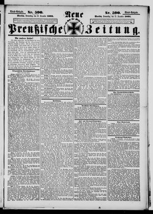 Neue preußische Zeitung vom 17.12.1891