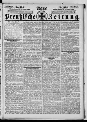 Neue preußische Zeitung vom 19.12.1891
