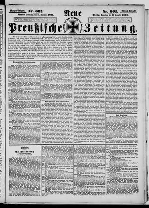 Neue preußische Zeitung vom 24.12.1891