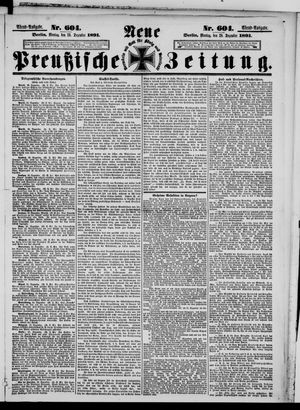Neue preußische Zeitung vom 28.12.1891