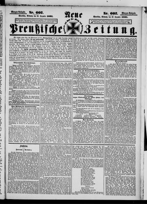 Neue preußische Zeitung vom 30.12.1891