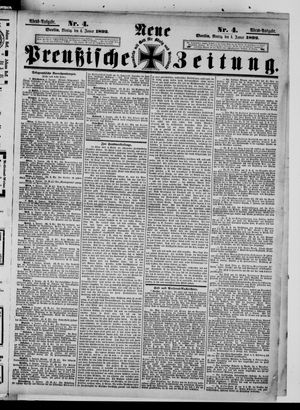 Neue preußische Zeitung vom 04.01.1892