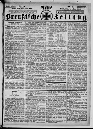 Neue preußische Zeitung vom 05.01.1892