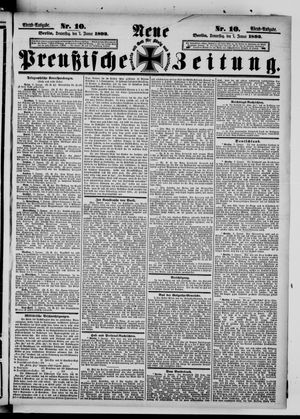 Neue preußische Zeitung vom 07.01.1892