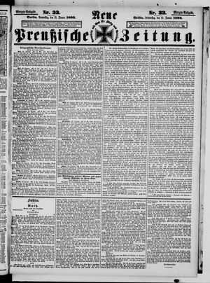 Neue preußische Zeitung vom 21.01.1892