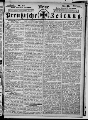 Neue preußische Zeitung vom 27.01.1892