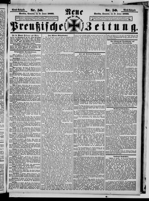 Neue preußische Zeitung vom 30.01.1892