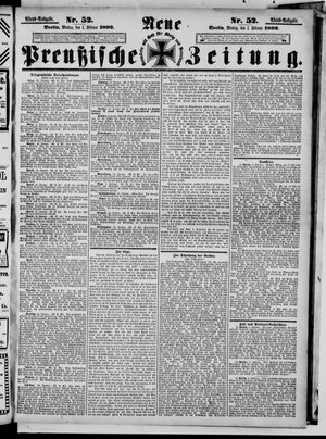Neue preußische Zeitung vom 01.02.1892