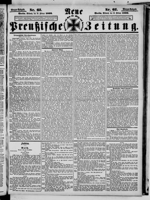 Neue preußische Zeitung vom 10.02.1892