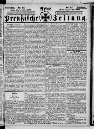 Neue preußische Zeitung vom 12.02.1892