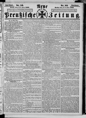 Neue preußische Zeitung vom 19.02.1892