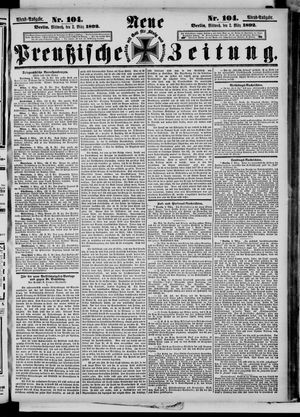 Neue preußische Zeitung vom 02.03.1892