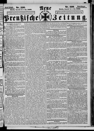 Neue preußische Zeitung vom 05.03.1892