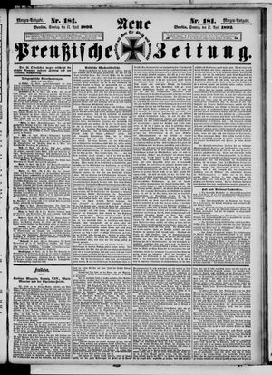 Neue preußische Zeitung vom 17.04.1892