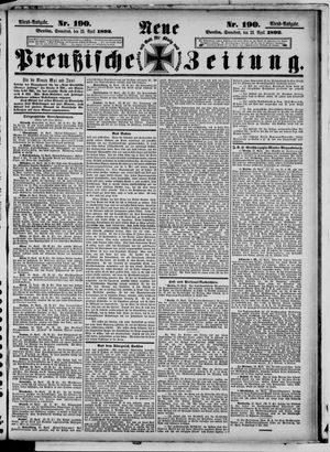 Neue preußische Zeitung vom 23.04.1892