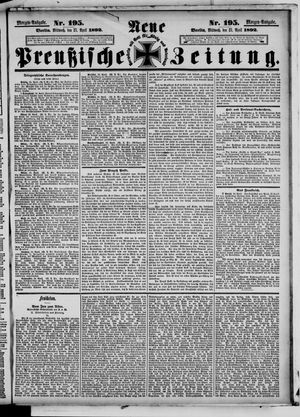 Neue preußische Zeitung vom 27.04.1892