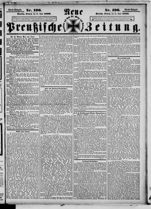 Neue preußische Zeitung vom 27.04.1892