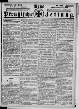 Neue preußische Zeitung vom 11.05.1892